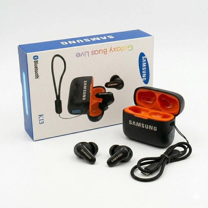 Écouteurs Sans Fil Bluetooth K13 – Compatible iPhone/Android, Boîtier de Charge Inclus