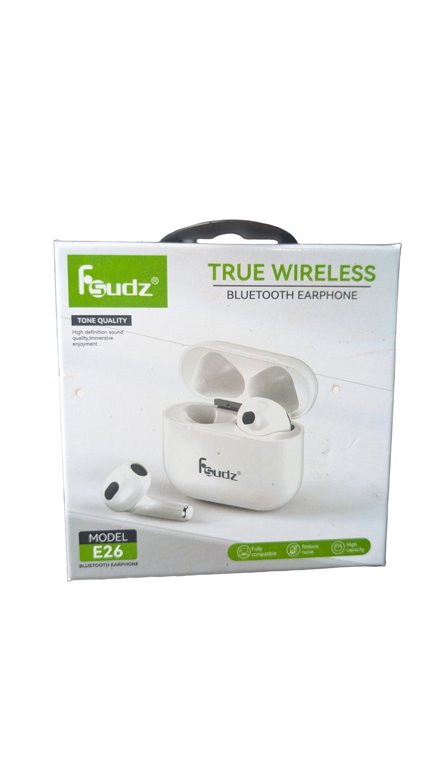 Écouteurs sans fil Fsudz E26 – Bluetooth 5.2, Son HD et Réduction de Bruit
