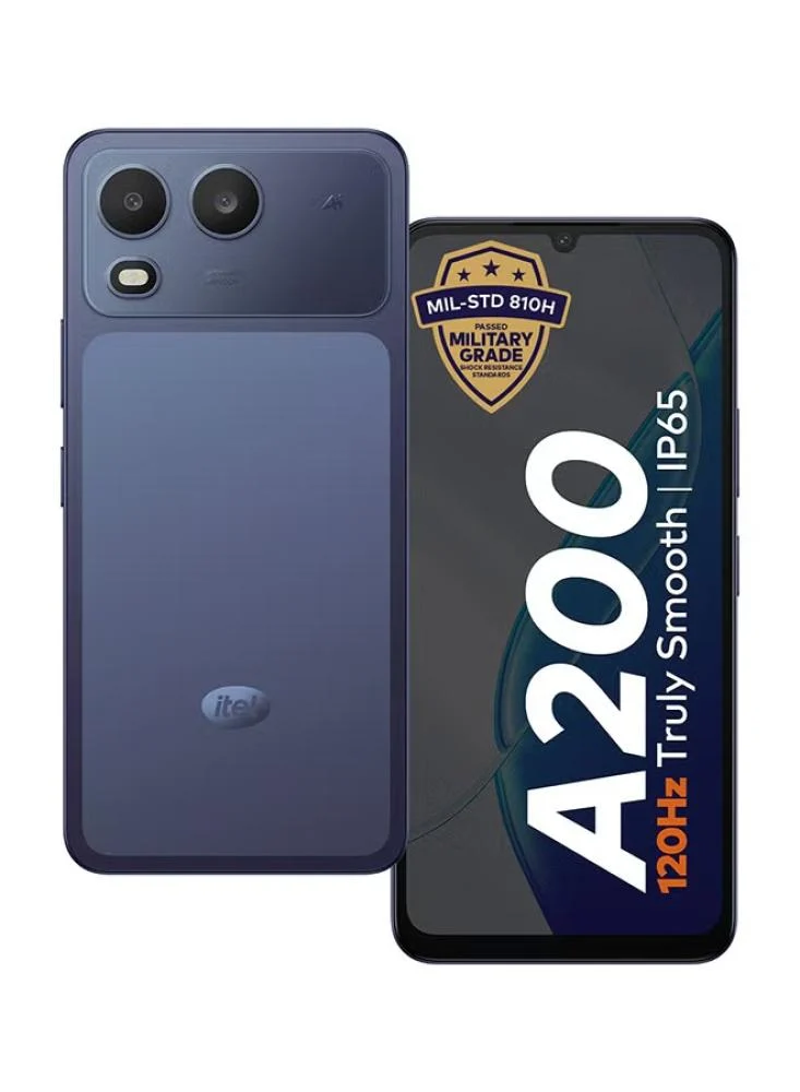 Smartphone Itel A200 (64 Go + 3 Go RAM) - Robuste MIL-STD 810H & IP65