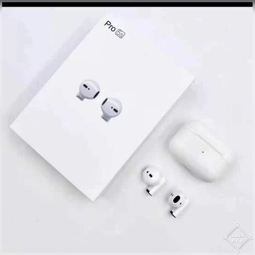 Écouteurs Bluetooth Sans Fil Pro 5S – Design Intra-Auriculaire Blanc, Boîtier de Charge Inclus – Image 2