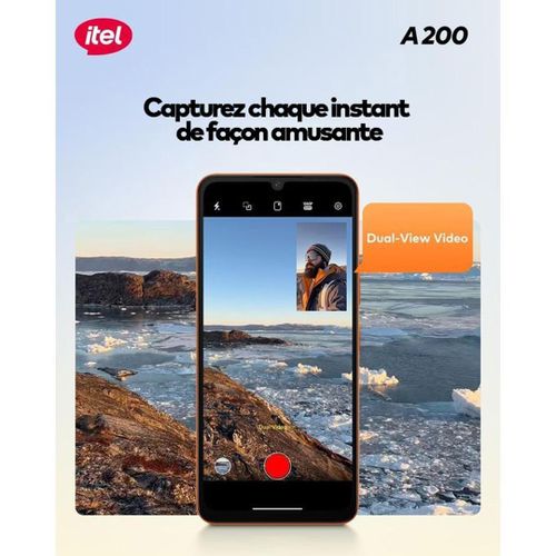 Smartphone Itel A200 (64 Go + 3 Go RAM) - Robuste MIL-STD 810H & IP65 – Image 3