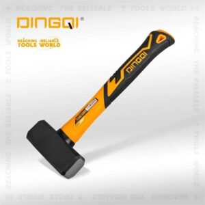 Masse / Massette de Démolition DINGQI – Tête en Acier Forgé et Manche Ergonomique 1,5 kg