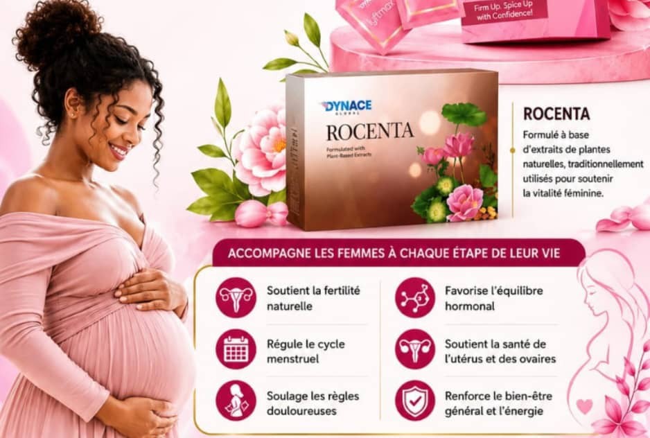 Pack Bien-Être Féminin Dynace Global – Rocenta & Lyftmax (Équilibre & Fertilité)