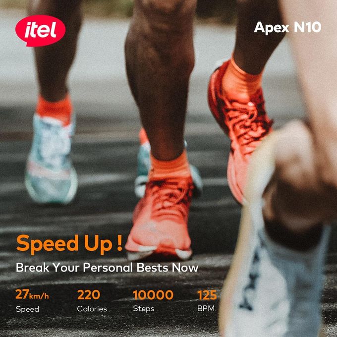 Montre Connectée itel Smart Watch Apex N10 – Écran AMOLED 1.43", GPS et Étanchéité 5 ATM – Image 4