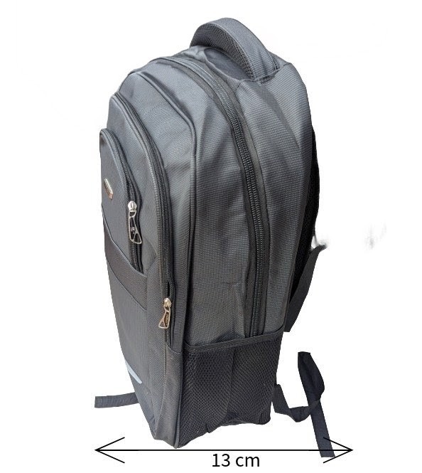 Sac à Dos Homme Yomex Gris – Grande Capacité, Dos Ergonomique Renforcé, Multi-Poches – Image 2