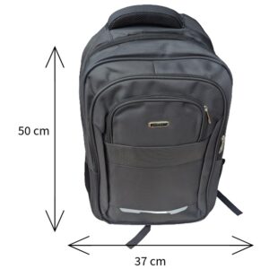 Sac à Dos Homme Yomex Gris – Grande Capacité, Dos Ergonomique Renforcé, Multi-Poches