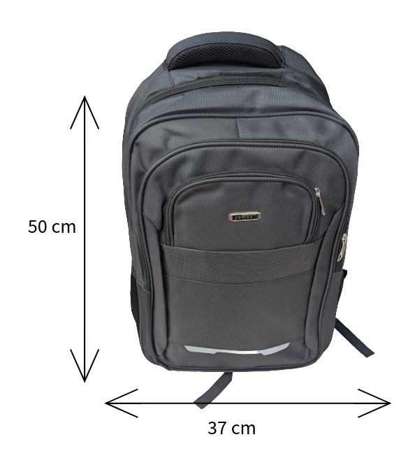 Sac à Dos Homme Yomex Gris – Grande Capacité, Dos Ergonomique Renforcé, Multi-Poches