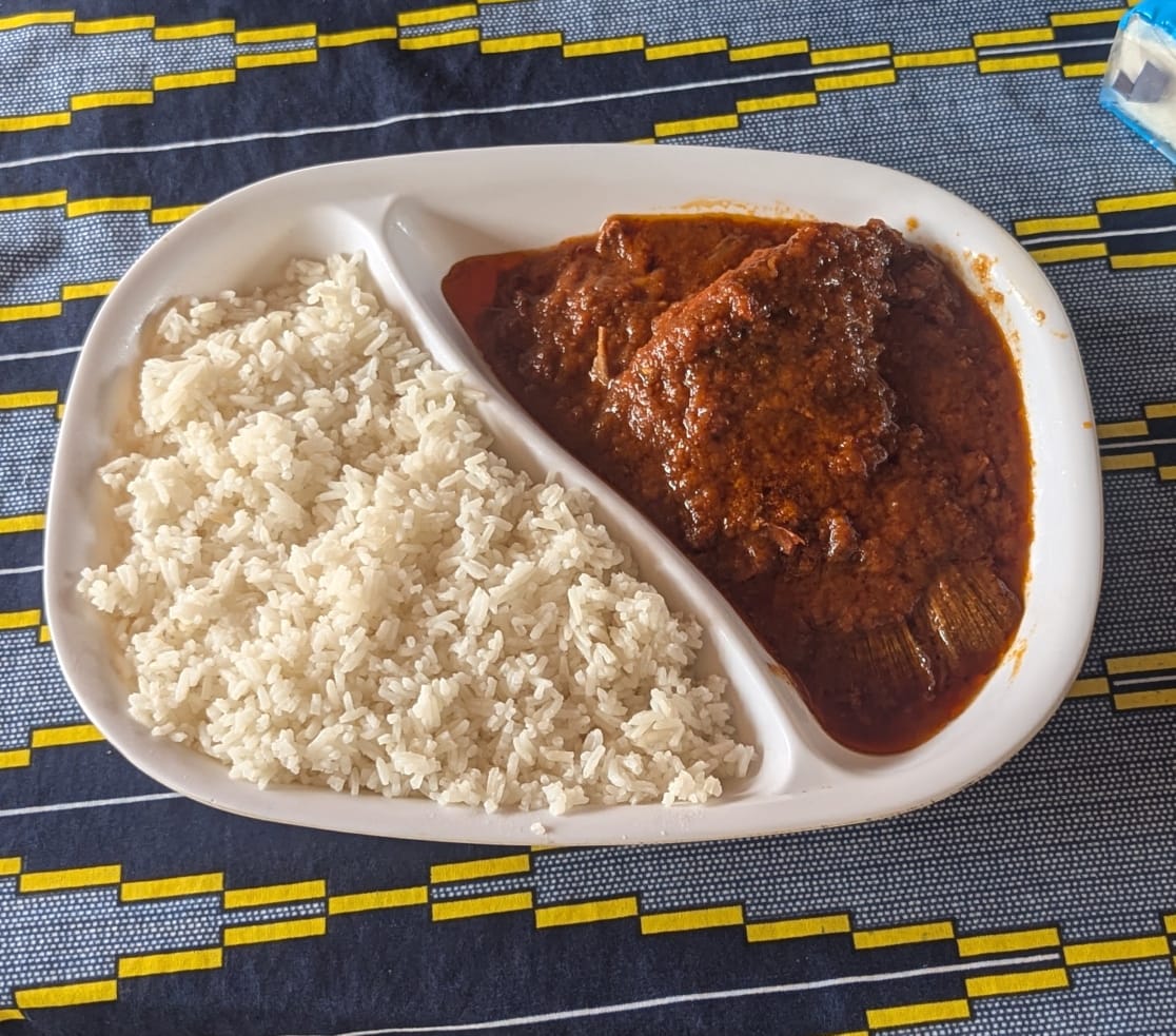 Riz Blanc Cuit à la Vapeur (Sauce au Choix) – Image 2