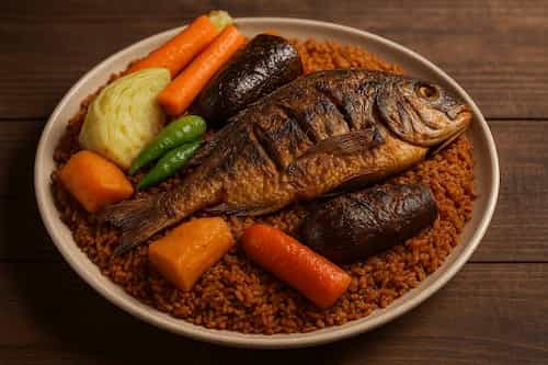 Tchep Royal au Poisson (Tiep Bou Dienn)