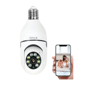 Caméra Ampoule Wi-Fi Intelligente OALE iHome 02 – 1080P, Vision 360° & Audio Bidirectionnel