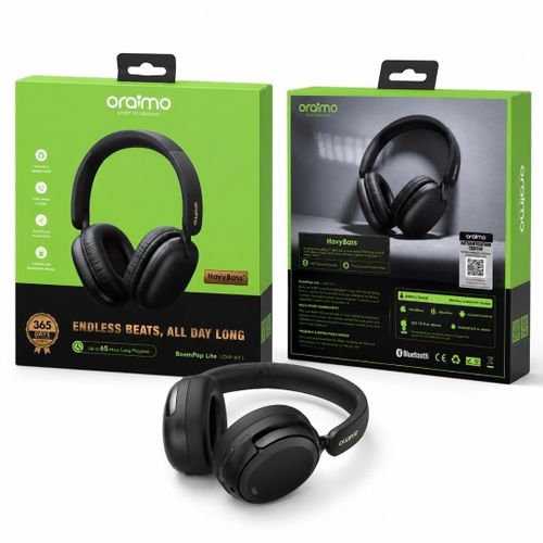 Casque Sans Fil Oraimo BoomPop Lite (OHP-317) – Audio Spatial 360°