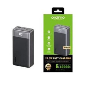 Batterie Externe Haute Capacité 40000 mAh Oraimo PowerBox 400 Vision (OPB-7400V)