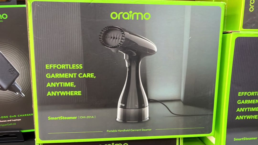 Défroisseur Vapeur Portable Oraimo SmartSteamer – Image 3