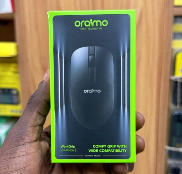 Souris Sans Fil Oraimo WorkGrip (OF-M200N) – Prise en Main Confortable – Image 2