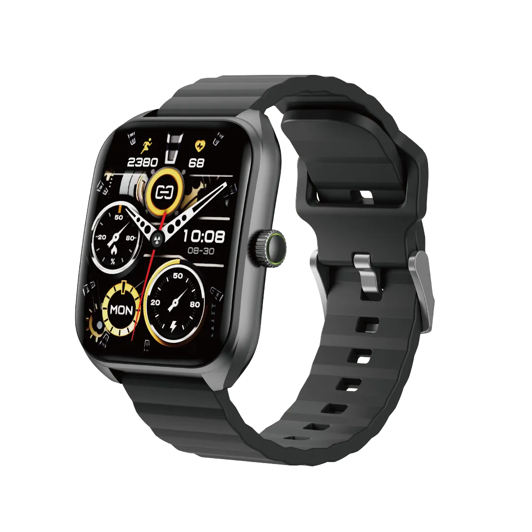 Montre Connectée Oraimo Watch Nova 2 (OSW-814) – Écran Tactile Incurvé AMOLED 2.01", Appels HD, Autonomie 20 Jours et Bracelet Supplémentaire