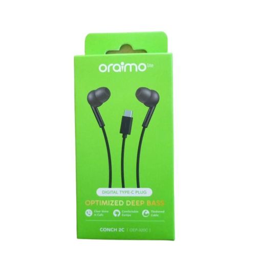 Écouteurs Filaires Intra-Auriculaires Type-C Oraimo Conch 2C (OEP-320C)