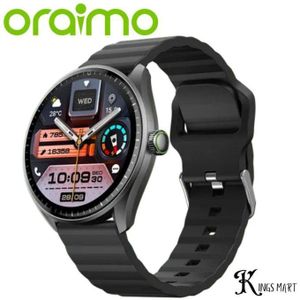 Montre Connectée Ronde Oraimo Watch Nova 2R Lite (OSW-024) – Écran AMOLED 1.43", Appels HD, Autonomie 10 Jours et Suivi Santé