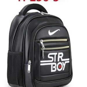 Sac à Dos Urbain H-256-3 "STR BOY" – Noir, Stylé et Multi-Poches