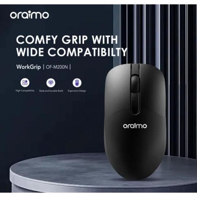 Souris Sans Fil Oraimo WorkGrip (OF-M200N) – Prise en Main Confortable – Image 3