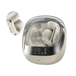 Écouteurs Sans Fil Oraimo OpenSnap N2 (OPN-374N) – Design Ouvert, Traduction IA en Temps Réel, HavyBass, Affichage LED et Charge Rapide