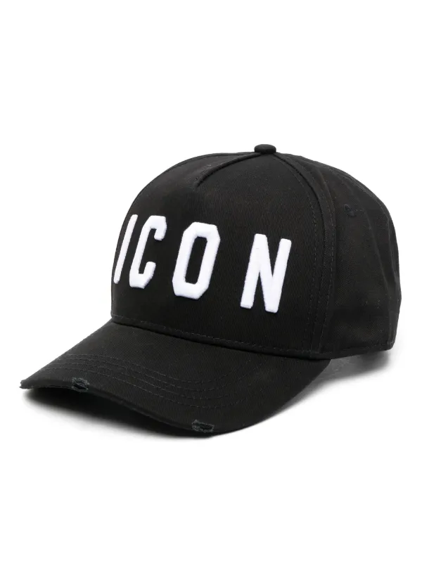 Casquette de Baseball Unisexe « ICON » – Style Streetwear et Finitions Effilochées