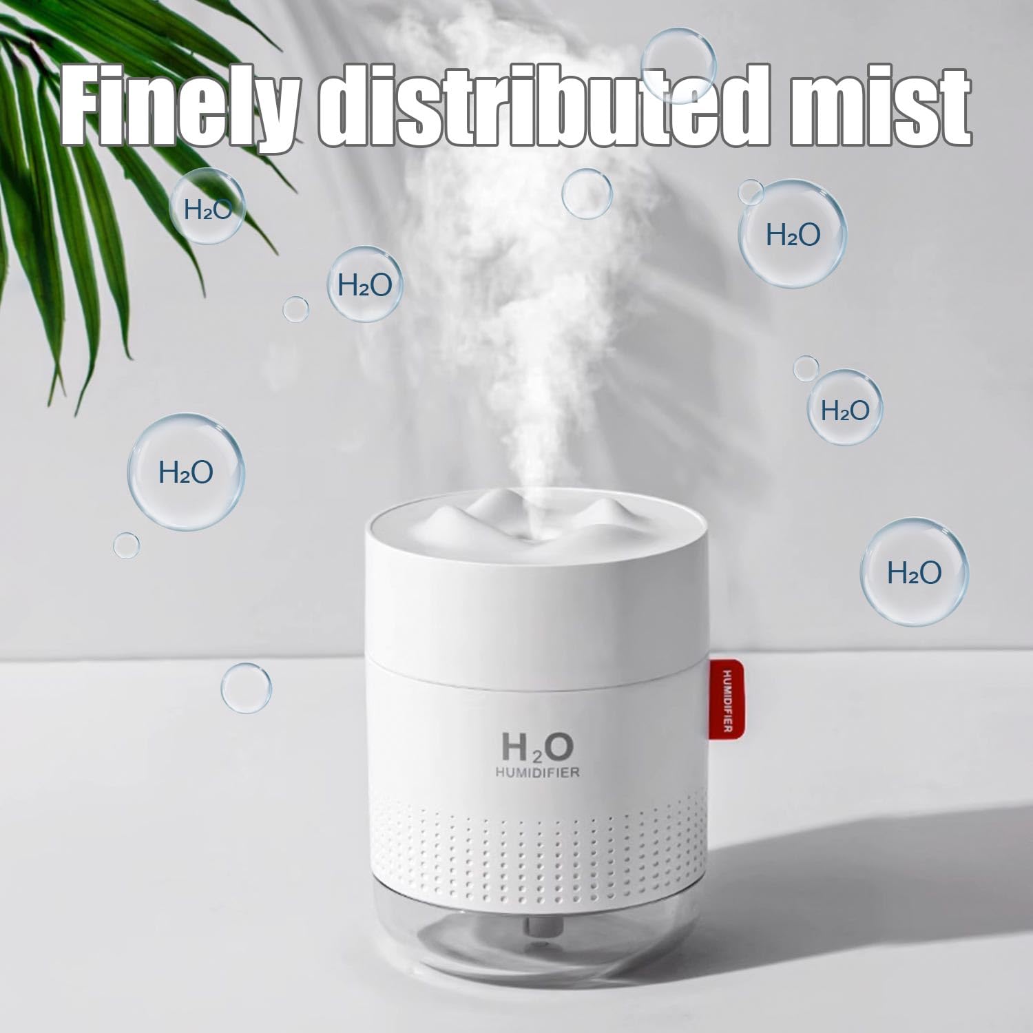 Humidificateur d'Air H2O – Capacité 500 ml, Autonomie 12-18 Heures – Image 2