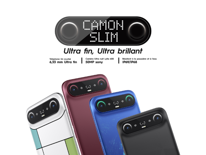 TECNO Camon .Slim – Ultra-Fin 6.39mm, Écran AMOLED 144Hz, 24 Go RAM, IP68/IP69 – Image 5