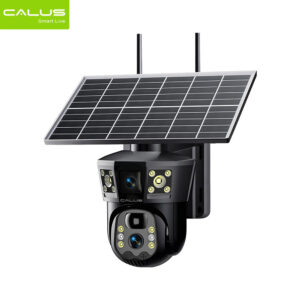 Caméra de Surveillance Solaire 4G CALUS VC 17-4G – 3MP Haute Définition, Vision Nocturne Couleur & Sans Wi-Fi