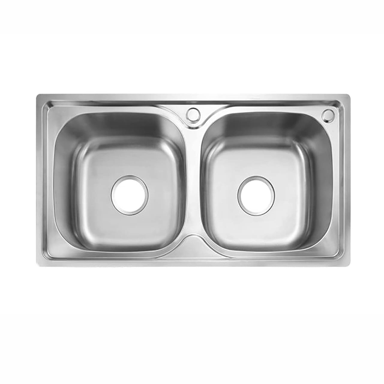 Évier de Cuisine Double Bac en Acier Inoxydable – Double Cuve Robuste, Hygiénique et Design Moderne