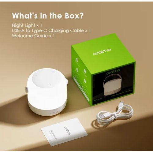Veilleuse Intelligente Portable Oraimo SmartLamp Go (ONL-501A) – Image 2