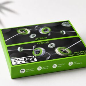 Câble de Charge Rapide en Silicone Liquide Oraimo Silkline (OCD-115)