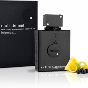 Eau de Toilette Armaf Club de Nuit Intense Man – 105 ml, Fragrance Masculine Iconique