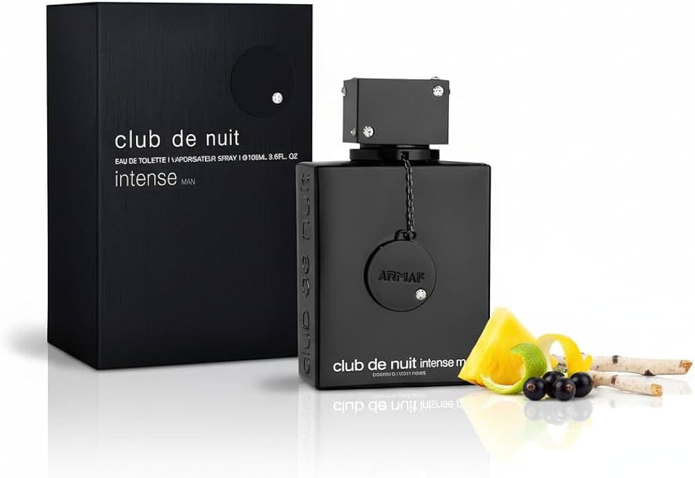 Eau de Toilette Armaf Club de Nuit Intense Man – 105 ml, Fragrance Masculine Iconique