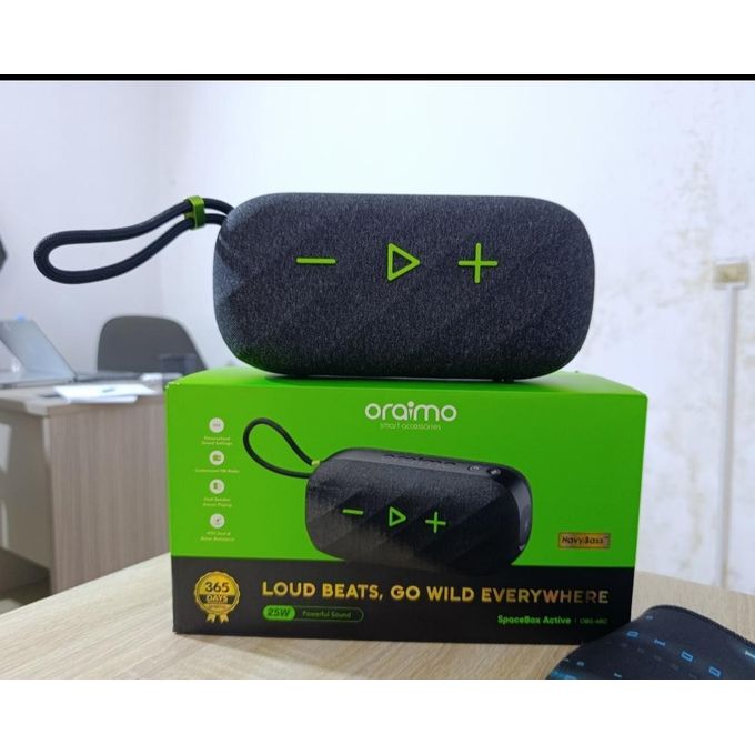 Enceinte Bluetooth Portable Oraimo SpaceBox Active (OBS-480) – Puissance 25W