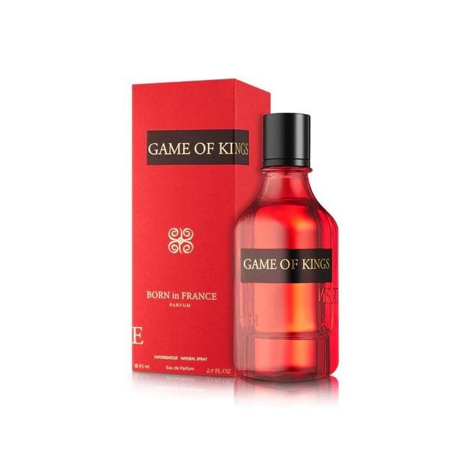 Eau de Parfum Game of Kings "Born in France" – 85 ml, Fragrance Intense et Luxueuse