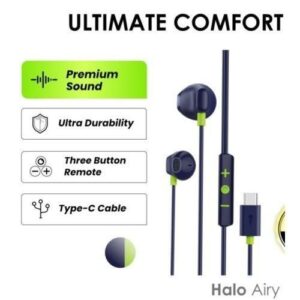 Écouteurs Filaires Type-C Oraimo Halo Airy (OEP-650)