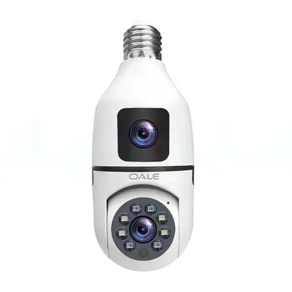 Caméra de Surveillance Intelligente Double Objectif OALE iHome 02+ – 2K Ultra HD, 360° & Wi-Fi Dual Band