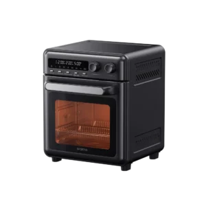 Four Friteuse à Air 8-en-1 Oraimo BakeAir Pro (OAO-561A) – 1850W, Capacité 20L, Circulation d'Air Chaud à 360°, Noir