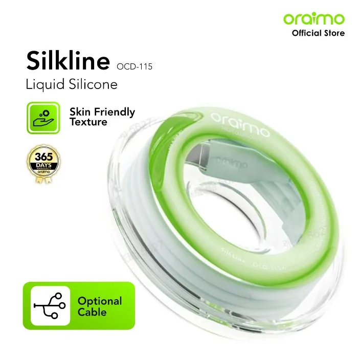 Câble de Charge Rapide en Silicone Liquide Oraimo Silkline (OCD-115) – Image 2