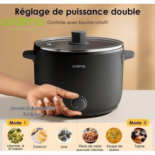 Marmite Électrique Multifonction Oraimo SmartCooker (OHP-201A) – Image 2