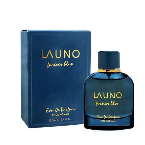 Eau de Parfum LAUNO Forever Blue Pour Homme – 100 ml, Fragrance Masculine Élégante