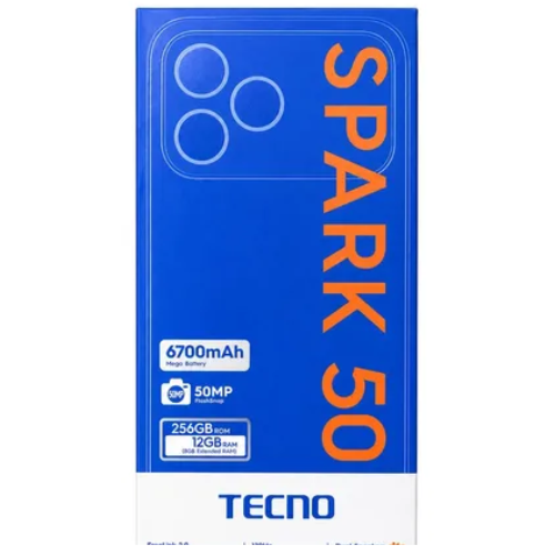 Tecno Spark 50 (4Go/128Go) – Batterie Mega 6700mAh & Caméra 50MP – Image 3