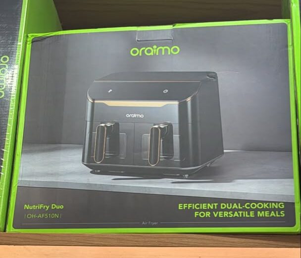 Friteuse à Air Double Panier Oraimo NutriFry Duo (OH-AF510N) – Image 3