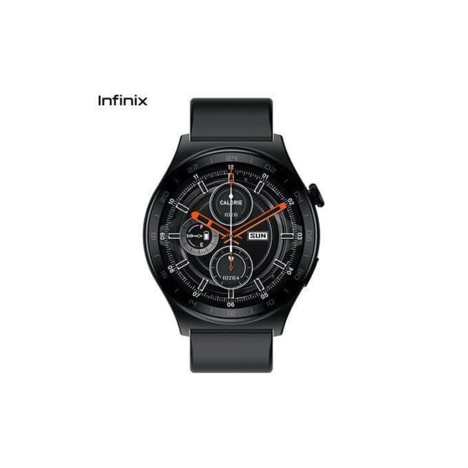 Montre Connectée Infinix XWatch 3 WE – Écran 1.43 Pouces, Appels Bluetooth Clairs, Suivi de Santé Complet, Étanchéité IP68, Noir