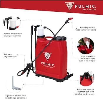 Pulvérisateur à Dos Professionnel PULMIC Raptor Advance 16L – Image 3