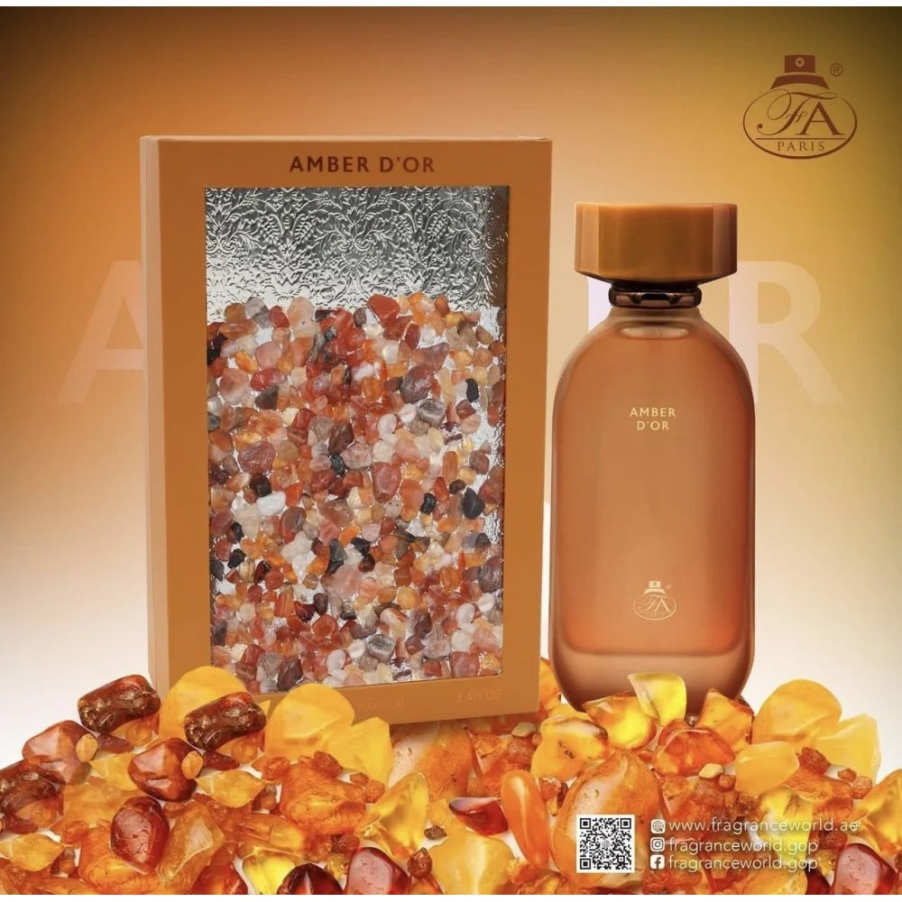 Eau de Parfum French Avenue Amber D’Or – 100 ml, Fragrance Ambrée et Luxueuse – Image 3