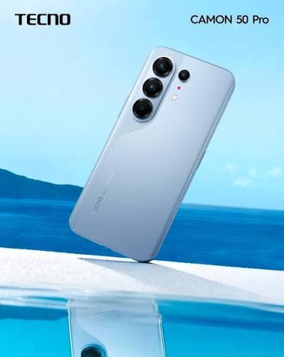 Smartphone TECNO Camon 50 Pro – Écran AMOLED 144Hz, Triple Caméra 50MP Zoom 3x, Batterie 6150mAh – Image 2
