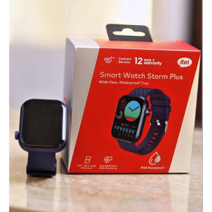 Montre Connectée itel Smart Watch Storm Plus – Écran HD Ultra-Large 2.01 Pouces – Image 3