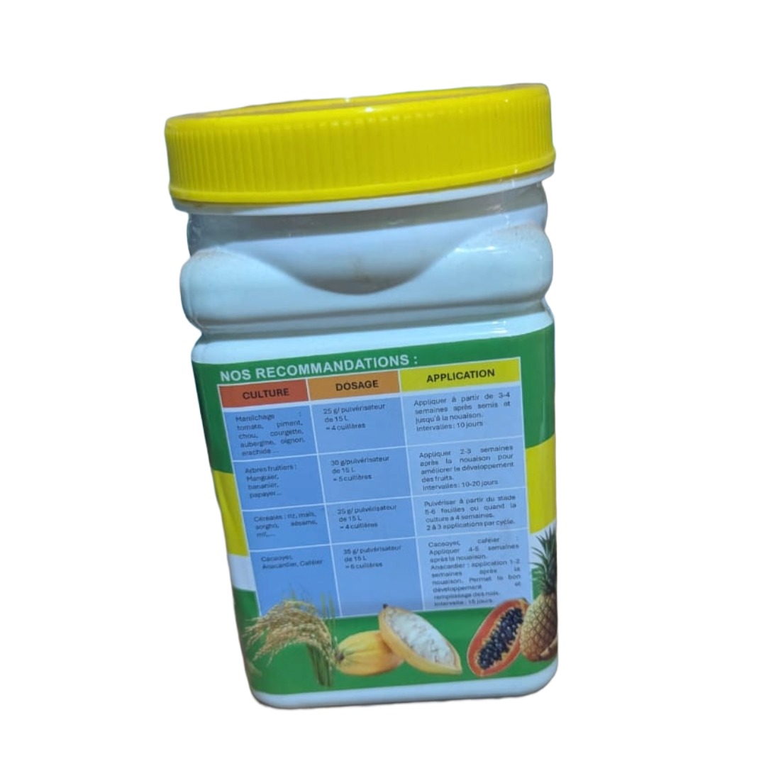 Engrais Solide Complexe Agrow Remontant – Formule NPK 18-18-18 + Oligo-éléments – Image 2