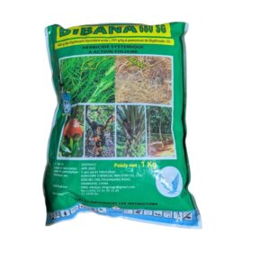 Herbicide Systémique DIBANA 680 SG – Glyphosate 680 g/Kg, Poids Net 1 Kg